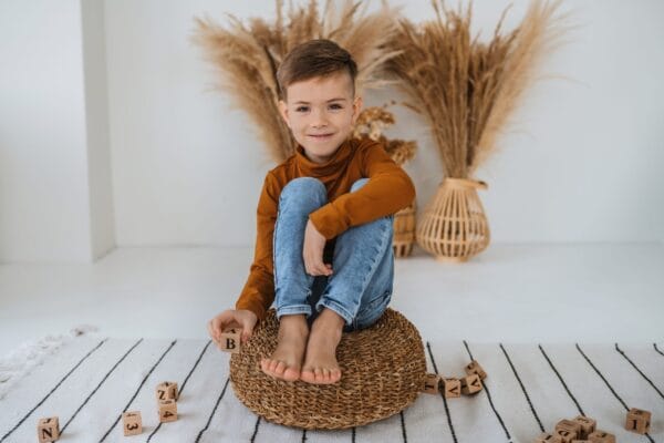 Garstyčių spalvos eko medvilnės golfukas - Image 3