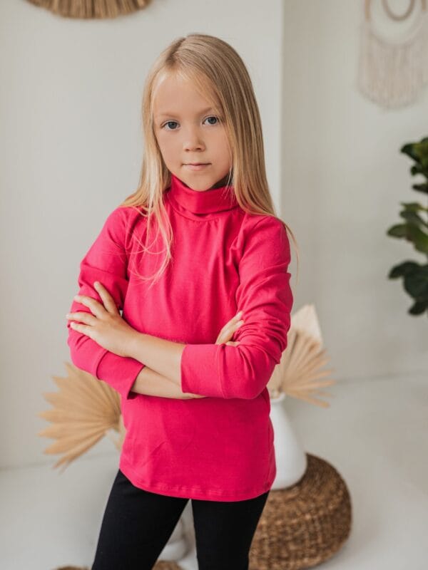 Ciklomeninės spalvos eko medvilnės golfukas